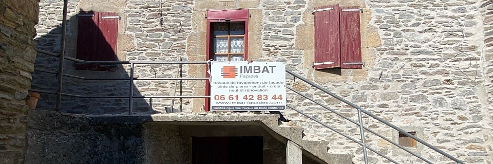  Nos dernières réalisations en Joints de pierre, Enduit hydraulique à la chaux, Rénovation façade, Peinture façade en haute-Loire 