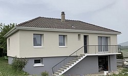 Isolation thermique par l'extérieur (ITE) de façade à Issoire (63)