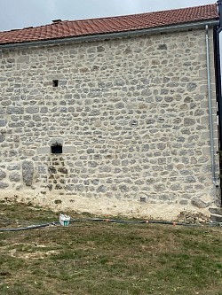 Restauration de joints de pierre à la chaux à Yssingeaux (43)