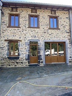 Enduit de façade à la chaux à Massiac (15)