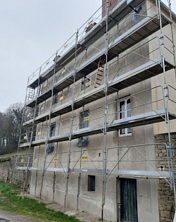 Ravalement de façade à Langogne (48)