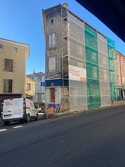 Rénovation de crépi de façade à Langogne (48)