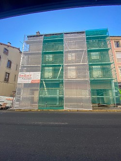 Peinture de façade à Sainte-Florine (43)