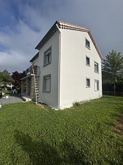 Peinture de façade à Langogne (48)