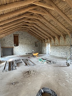 Jointoiement de pierre intérieure à Craponne-sur-Arzon