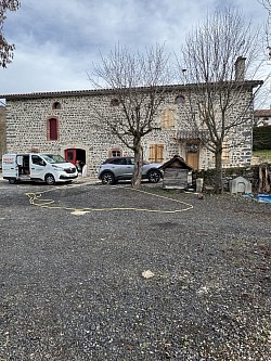 Rejointoiement de pierre à Coucouron