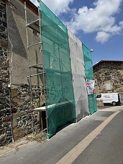 Rénovation façade à Villefort
